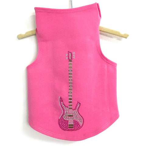 316T Daisy & Lucy Studded Guitar Dog Tank