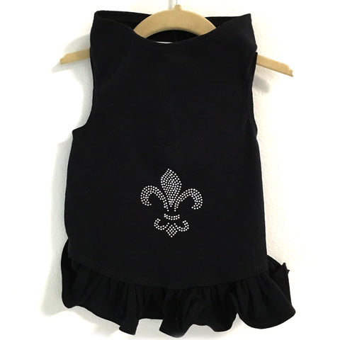327D Daisy & Lucy Fleur De Li Flounce Dress