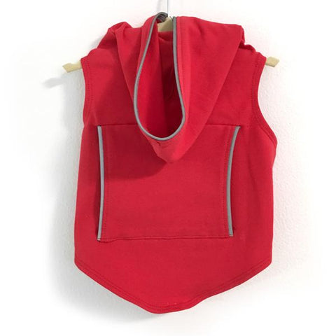 343 Daisy & Lucy Reflective Hoodie in Red