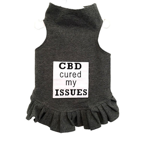 366D Daisy & Lucy CBD Cured My Issues Flounce Dress