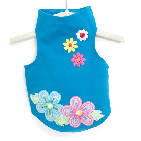 418T Daisy & Lucy Flower Power Tank