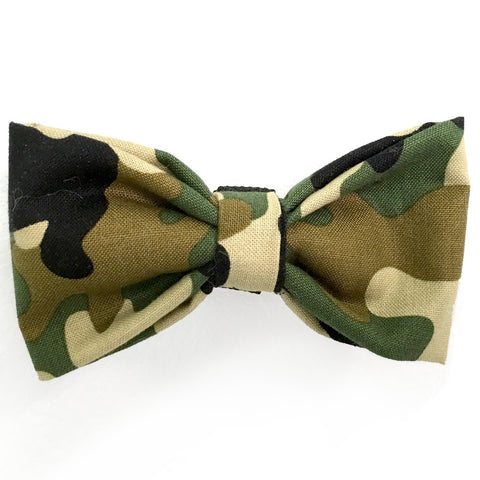 622 Barley's Camouflage Dog Bow Tie
