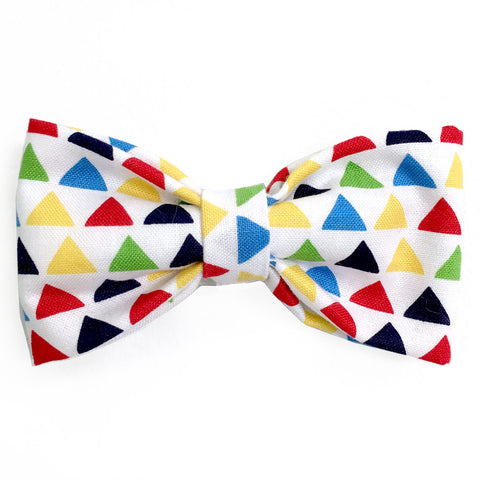 629 Barley's Modern Triangles Dog Bow Tie