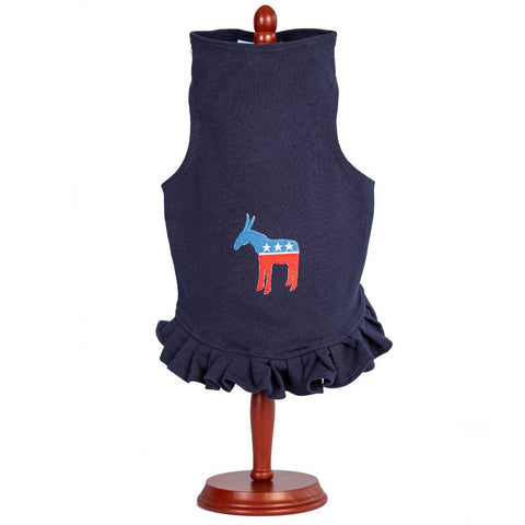 311D Daisy & Lucy Democrat Dog Dress