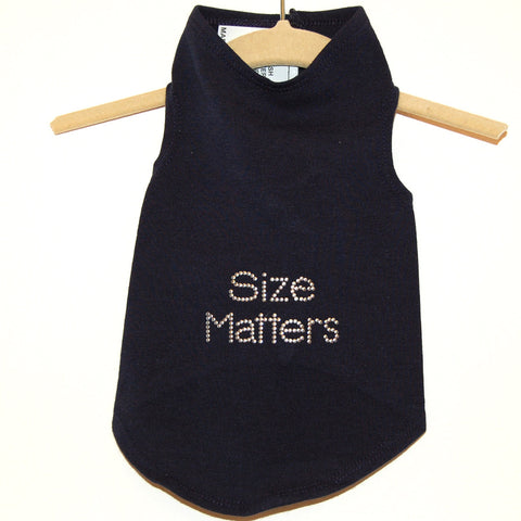 208T Daisy & Lucy Size Matters Dog Tank
