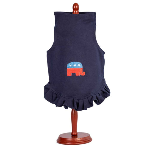 310D Daisy & Lucy Republican Dog Dress