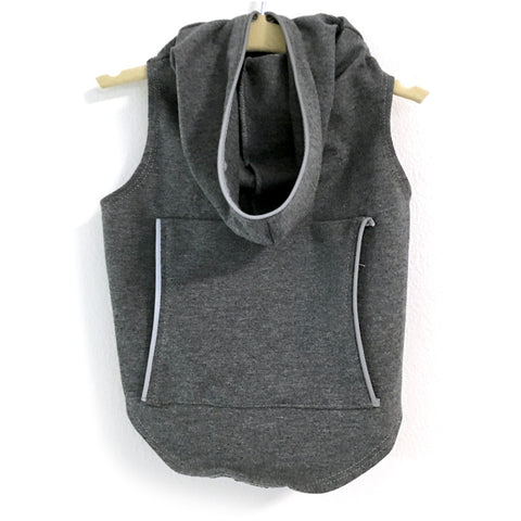 343 Daisy & Lucy Reflective Hoodie in Heather Grey