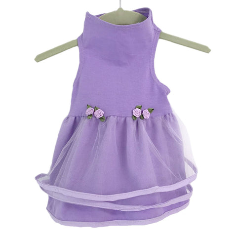 428D Lilac Tulle Dress